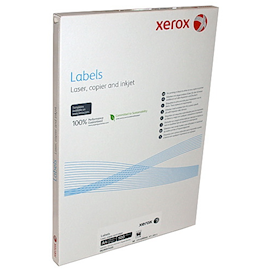 ქაღალდი Xerox 003R96230 Monolaser Labels Square Paper A4, 235GM2, 1Pcs, Blue